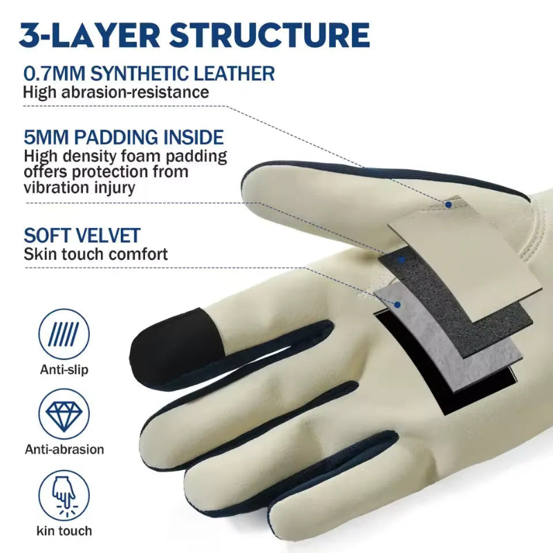 Comfortable & Breathable Work Gloves1