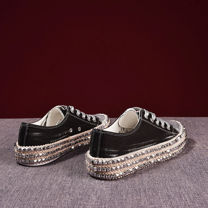  Comfortable & Casual Platform Trainers black1