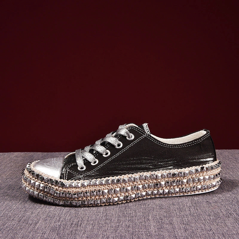 Comfortable & Casual Platform Trainers black2