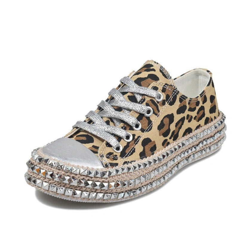  Comfortable & Casual Platform Trainers leopard