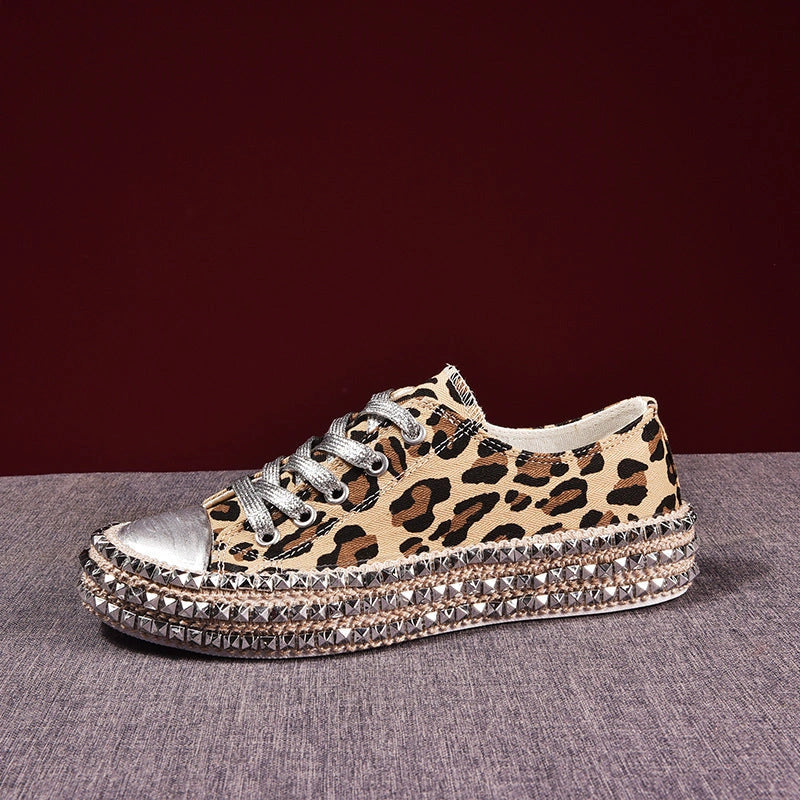  Comfortable & Casual Platform Trainers leopard3