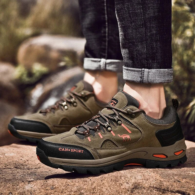 Comfortable & Durable Hiking Shoes - For Men brown1