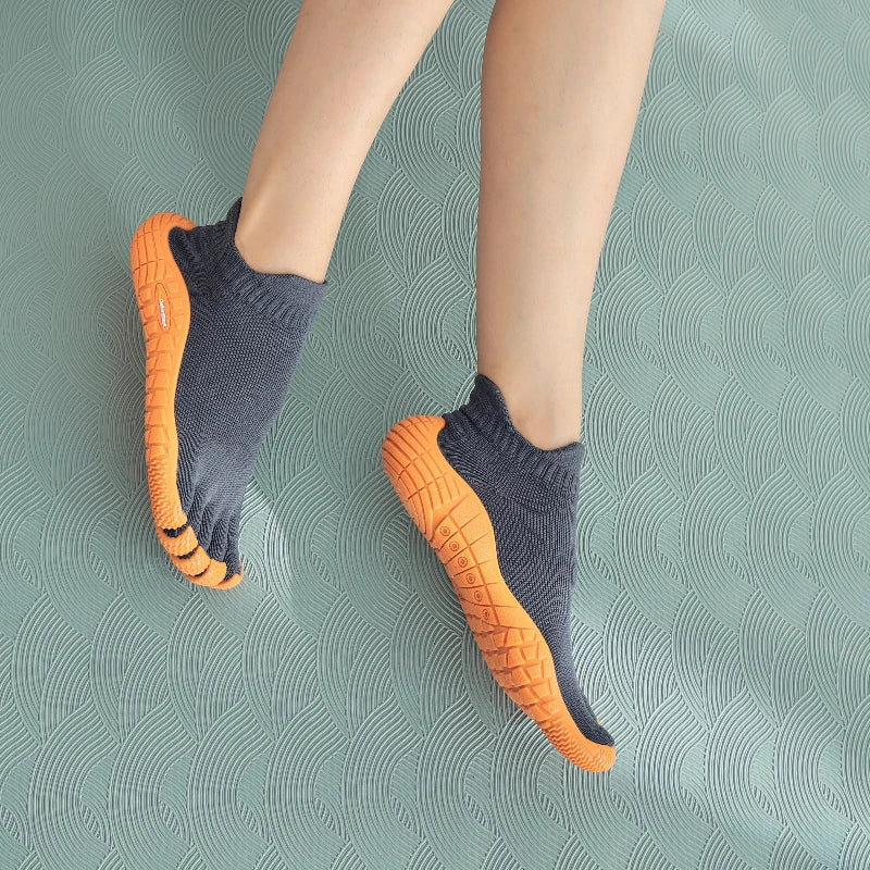 Comfortable & Lightweight Barefoot Toe Shoes grey1
