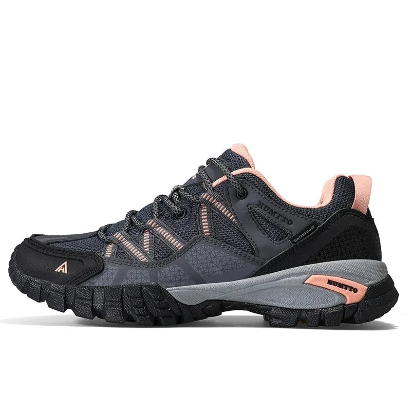 Comfortable & Lightweight Hiking Sneakers - For Women grey