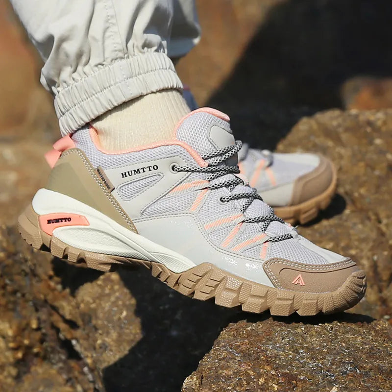 Comfortable & Lightweight Hiking Sneakers - For Women sand1