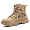 Comfortable Military-Style Safety Boots1