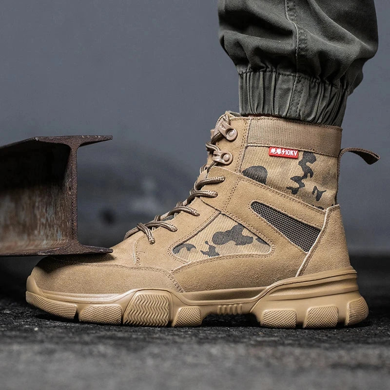 Comfortable Military-Style Safety Boots3