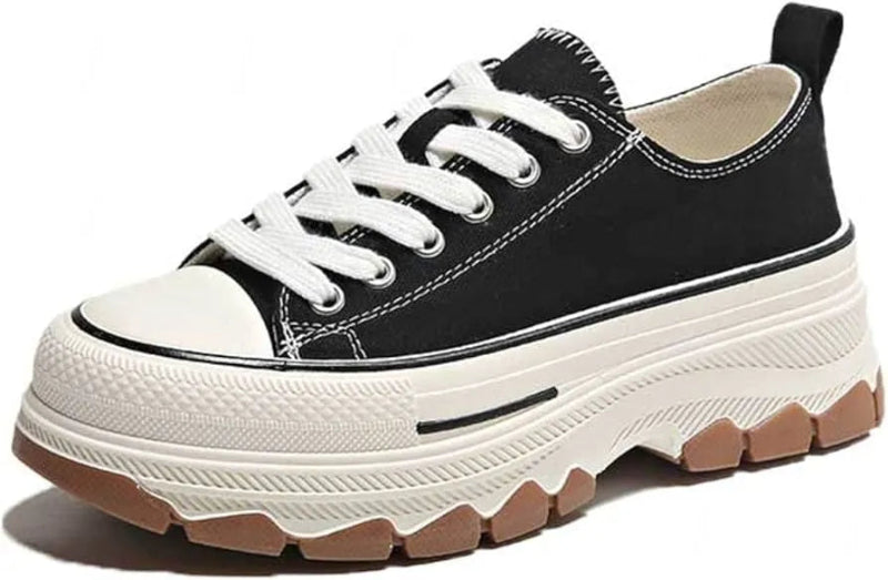 Comfortable & Platform Chunky Sneakers black