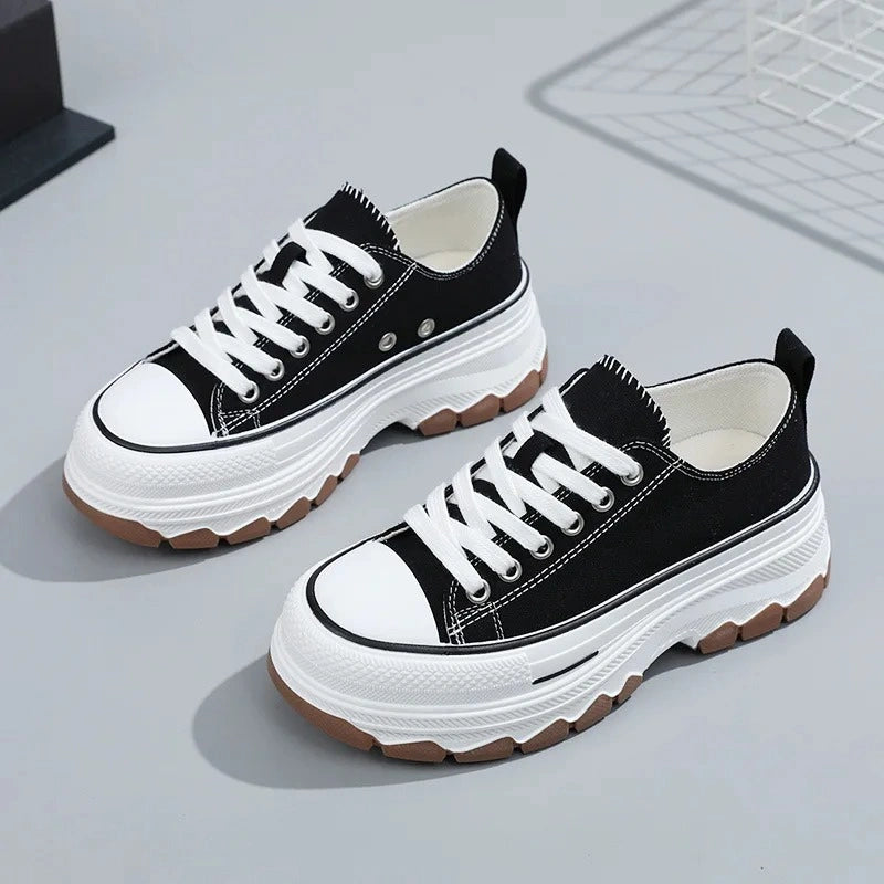 Comfortable & Platform Chunky Sneakers black2