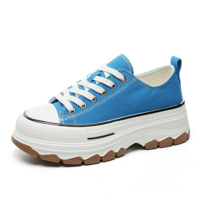 Comfortable & Platform Chunky Sneakers blue