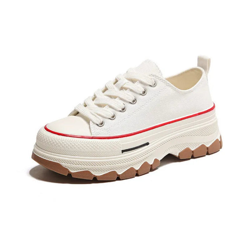 Comfortable & Platform Chunky Sneakers white
