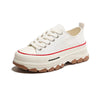 Comfortable & Platform Chunky Sneakers white