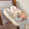 Comfortable Platform Sneakers pink4