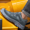 Comfortable Safety Trainers with Steel Toe Cap grey2