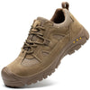 Comfortable Safety Trainers with Steel Toe Cap khaki