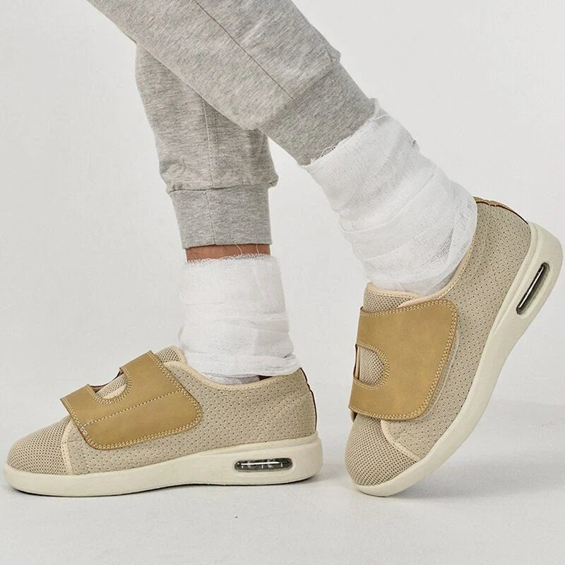 Comfortable & Soft Orthopaedic Shoes beige1