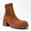 Comfortable Suede Chelsea Boots brown