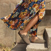 Comfortable Suede & Cork Clogs green1