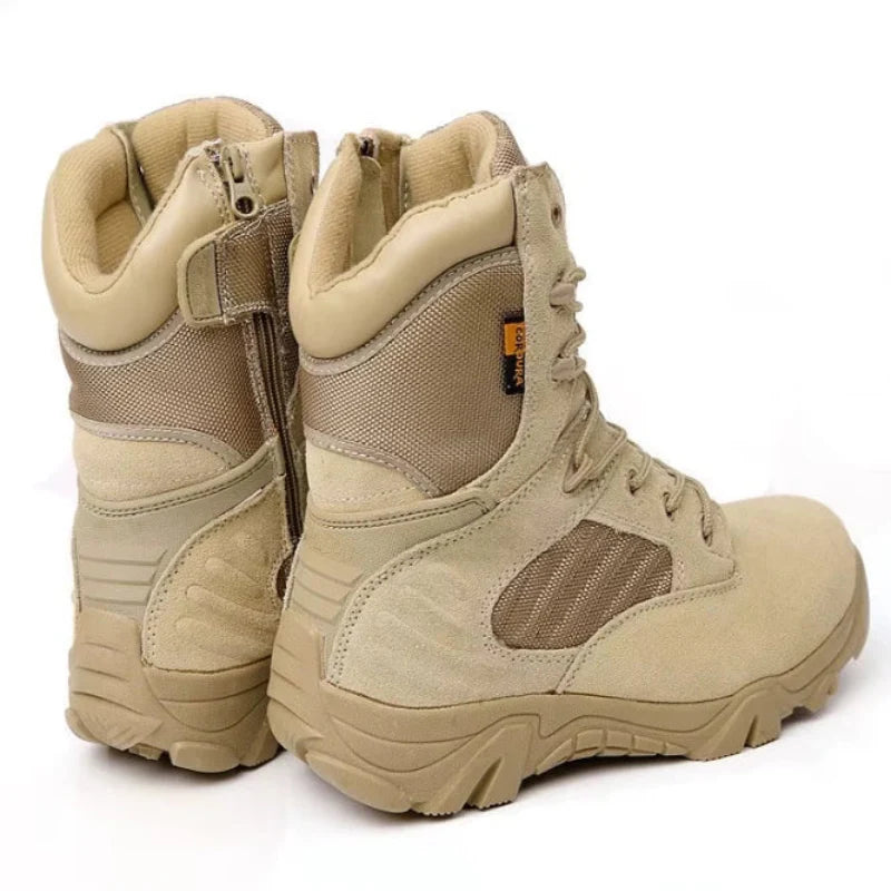 Comfortable Tactical Hiking Boots sand