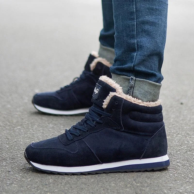 Comfortable & Warm Ankle Boots - Unisex blue1