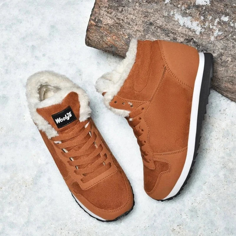 Comfortable & Warm Ankle Boots - Unisex brown1