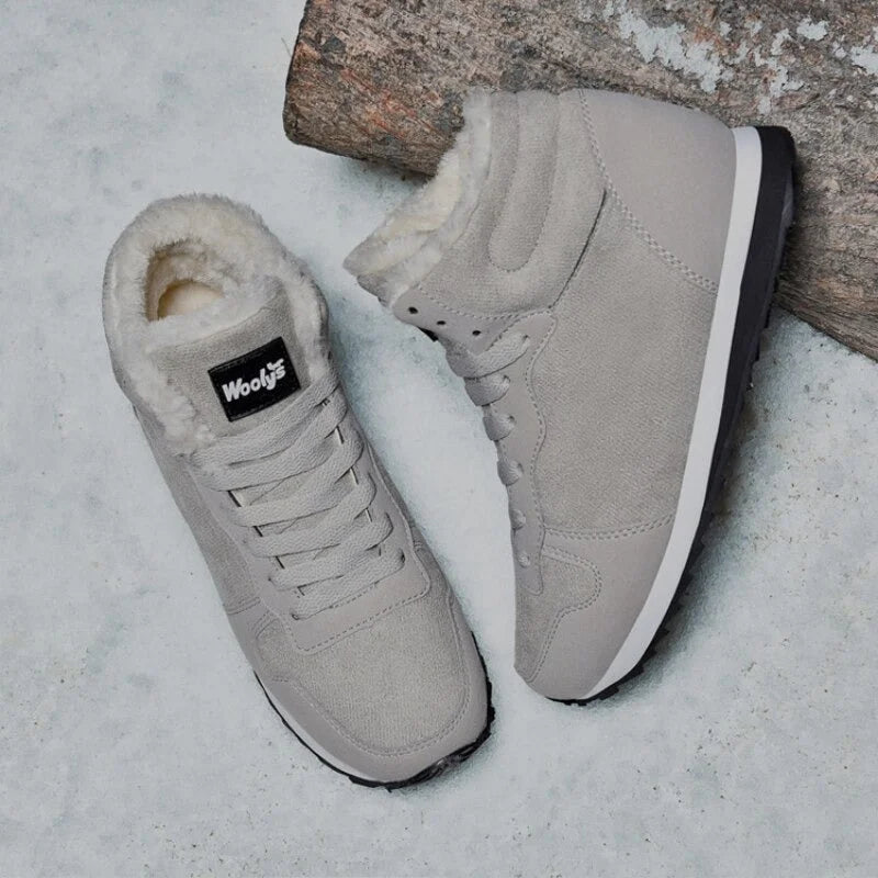 Comfortable & Warm Ankle Boots - Unisex grey