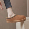 Comfortable & Warm Suede Slippers brown3