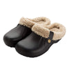 Comfortable & Waterproof Fur-Lined Clogs - Unisex black2