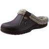 Comfortable & Waterproof Fur-Lined Clogs - Unisex brown