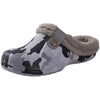 Comfortable & Waterproof Fur-Lined Clogs - Unisex camouflage