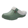 Comfortable & Waterproof Fur-Lined Clogs - Unisex green1