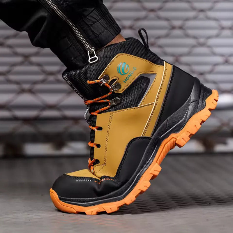 Comfortable & Waterproof Work Boots yellow9