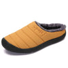 Cozy & Flexible Slip-On Slippers with Warm Fleece Lining - Unisex camel