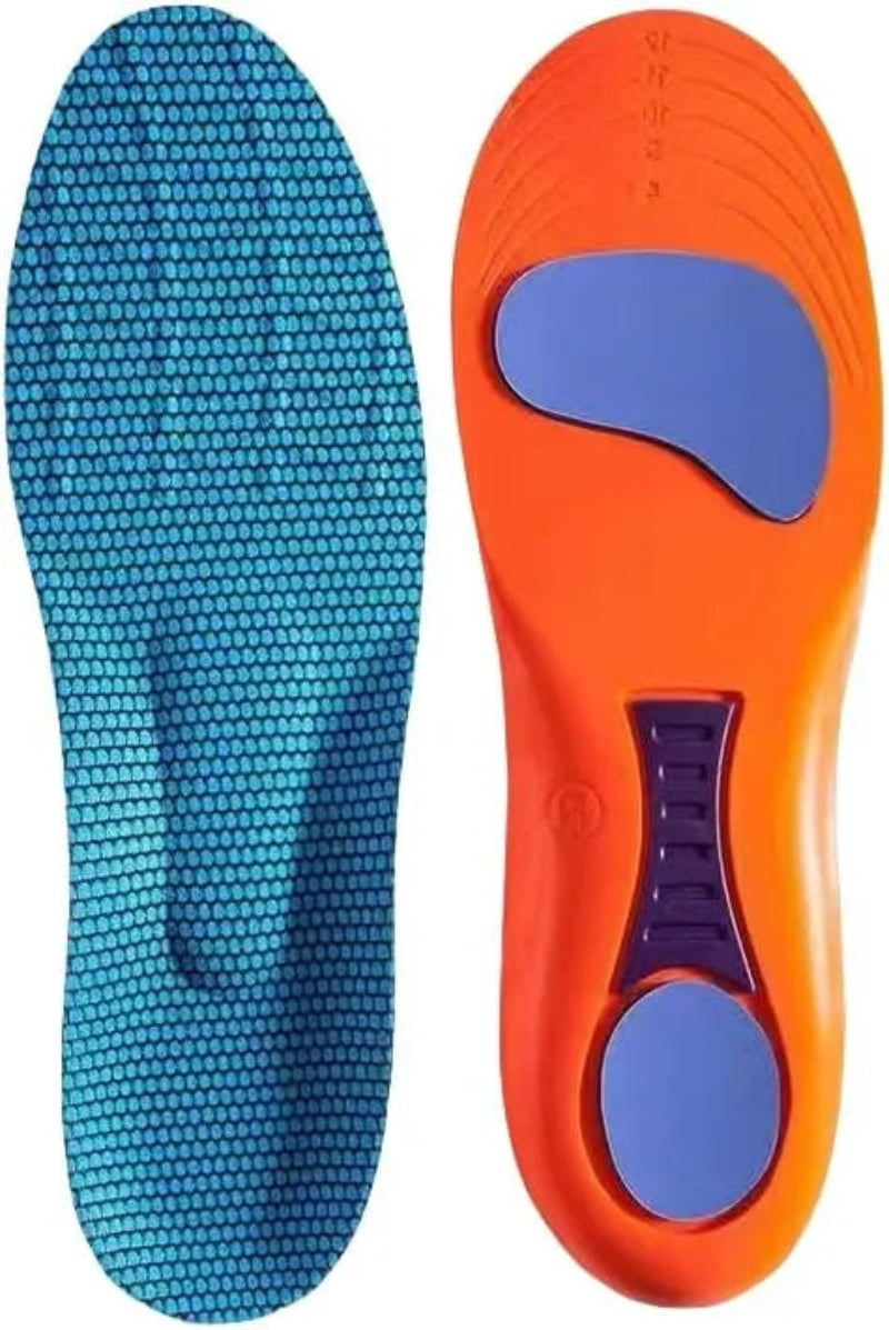 Cushioned & Breathable Orthopaedic Insoles orange
