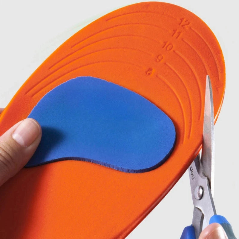 Cushioned & Breathable Orthopaedic Insoles orange1