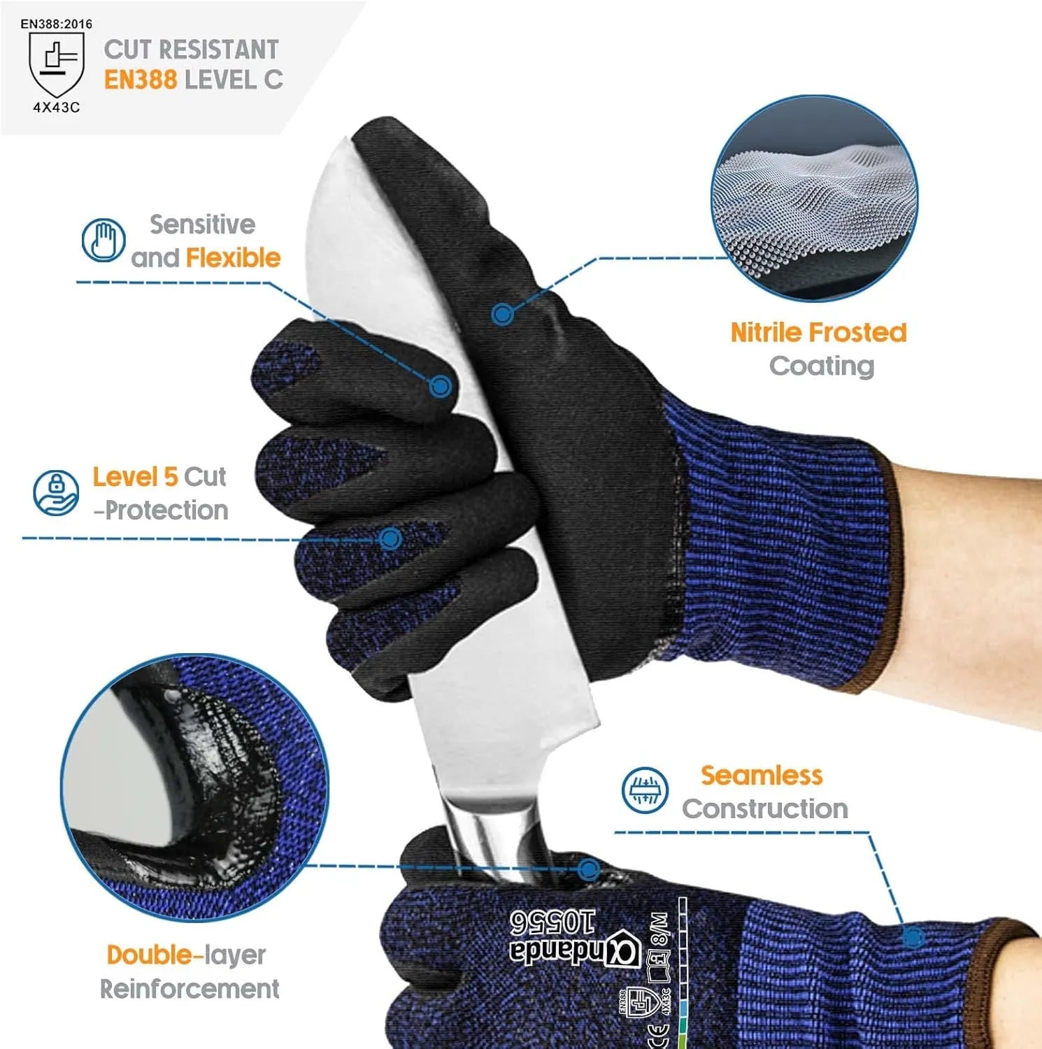 Cut-Resistant Work Gloves1