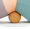 Double Massage Ball in Natural Cork3