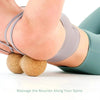 Double Massage Ball in Natural Cork4