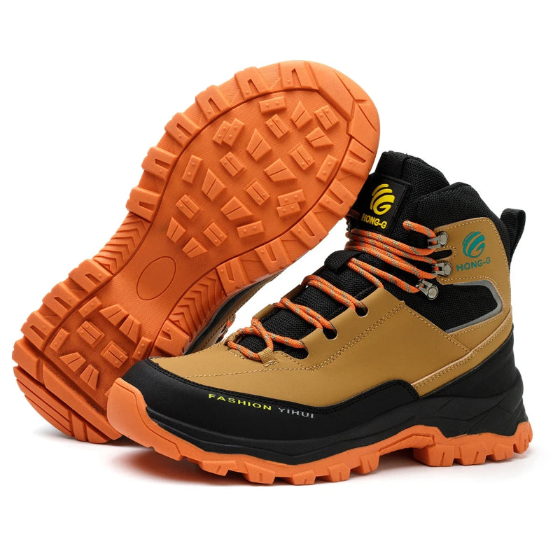 Durable & Breathable Safety Boots – Unisex yellow