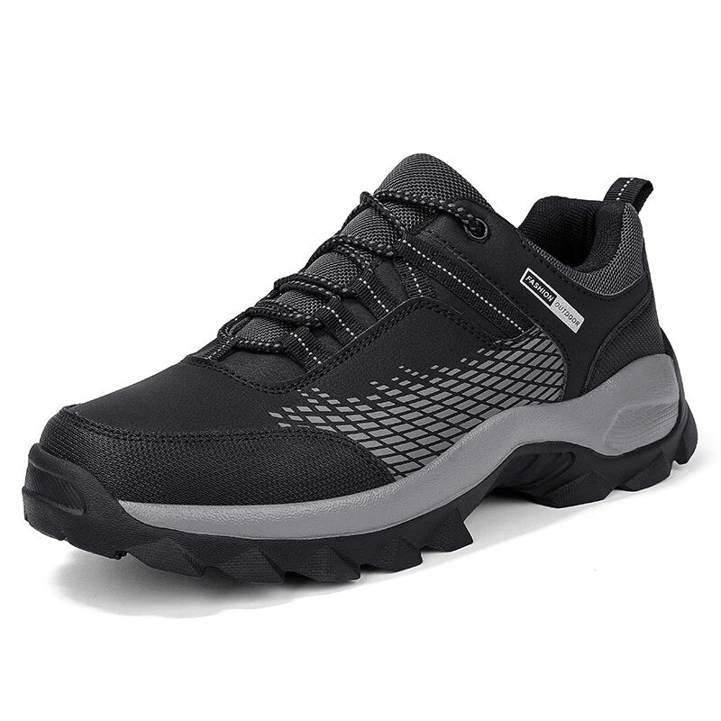Durable & Non-Slip Trail & Hiking Sneakers - For Men black