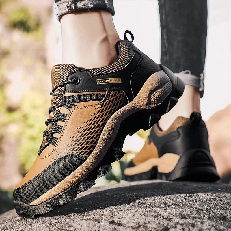 Durable & Non-Slip Trail & Hiking Sneakers - For Men brown2
