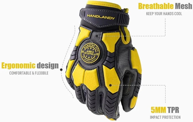 Durable & Touchscreen-Compatible Work Gloves2