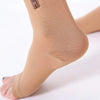Easy-Wear Zipper Compression Socks - Comfortable & Supportive beige2