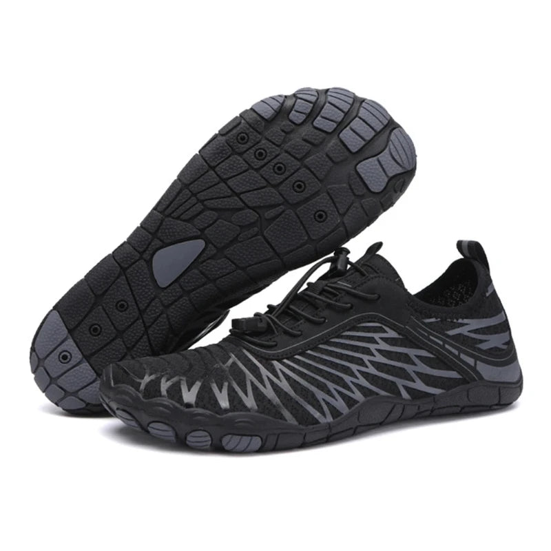 Fast-drying & Breathable barefoot sneakers black