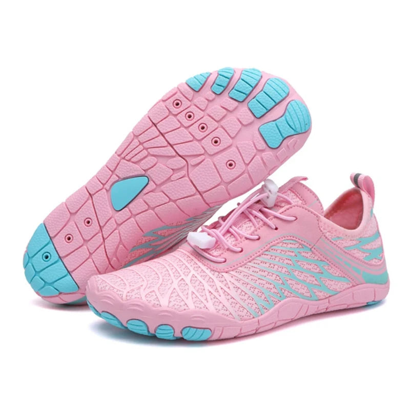 Fast-drying & Breathable barefoot sneakers  pink
