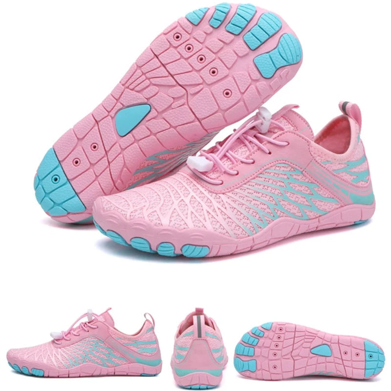 Fast-drying & Breathable barefoot sneakers  pink1