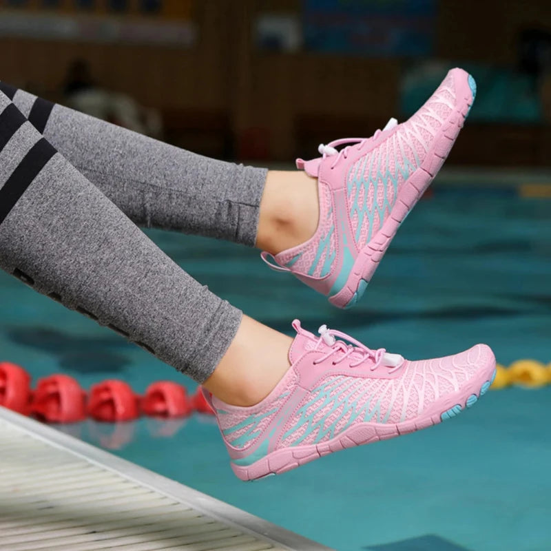 Fast-drying & Breathable barefoot sneakers  pink2