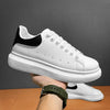 Flexible & Breathable White Platform Sneakers - Unisex4