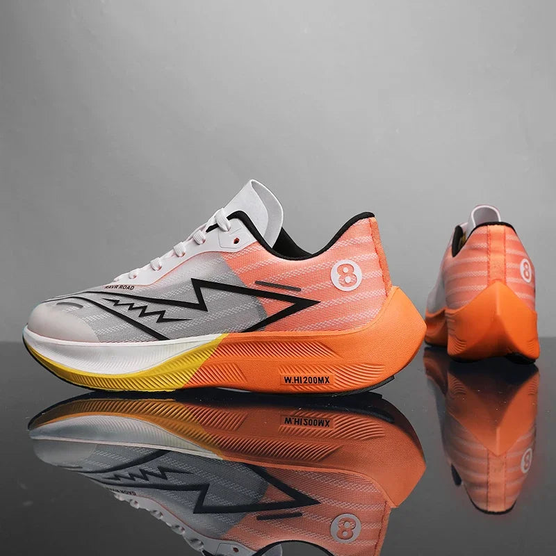 Flexible & Comfortable Sports Trainers orange1