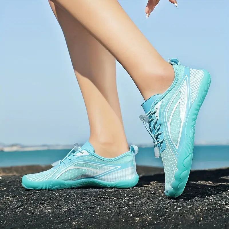 Flexible & Quick-Drying Barefoot Aquatic Sneakers cyan1